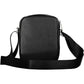 Black Polyethylene Men Shoulder Bag