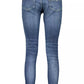 Blue Cotton Women Jeans