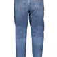 Blue Cotton Women Jeans