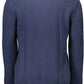 Blue Cotton Men Shirt