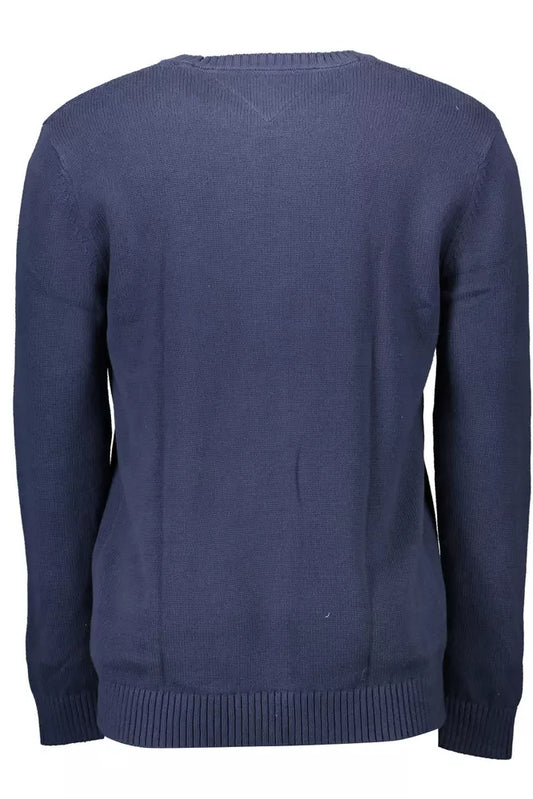 Blue Cotton Men Shirt