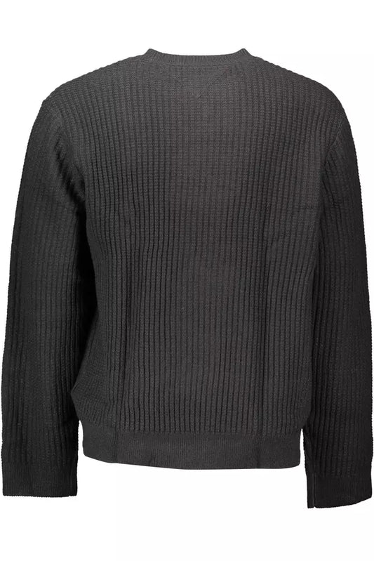 Black Polyester Men Shirt