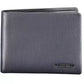Blue Leather Men Wallet