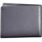 Blue Leather Men Wallet