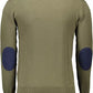 Green Cotton Men Shirt