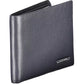 Blue Leather Men Wallet