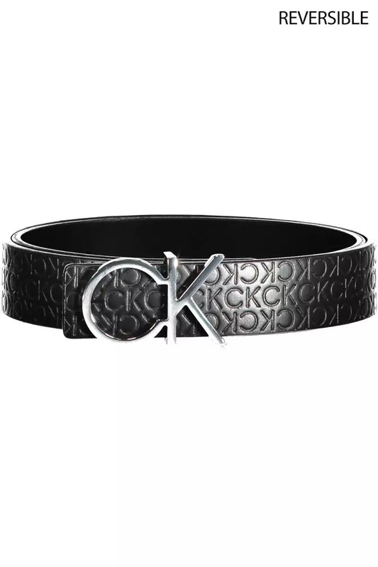 Black Leather Women Belt
