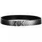 Black Leather Women Belt