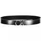 Black Leather Women Belt
