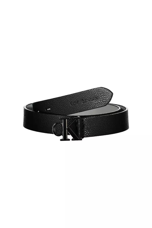 Black Leather Women Belt