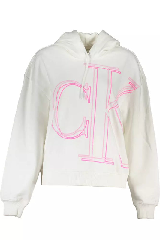 White Cotton Women Sweater