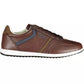 Brown Polyethylene Men Sneaker