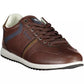 Brown Polyethylene Men Sneaker