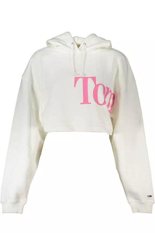White Cotton Women Sweater