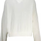 White Cotton Women Cardigan