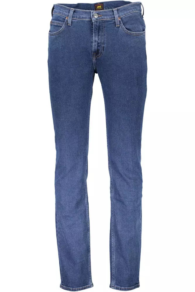 Blue Cotton Men Jeans