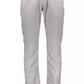 Beige Cotton Men Pant