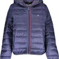 Blue Polyamide Women Jacket