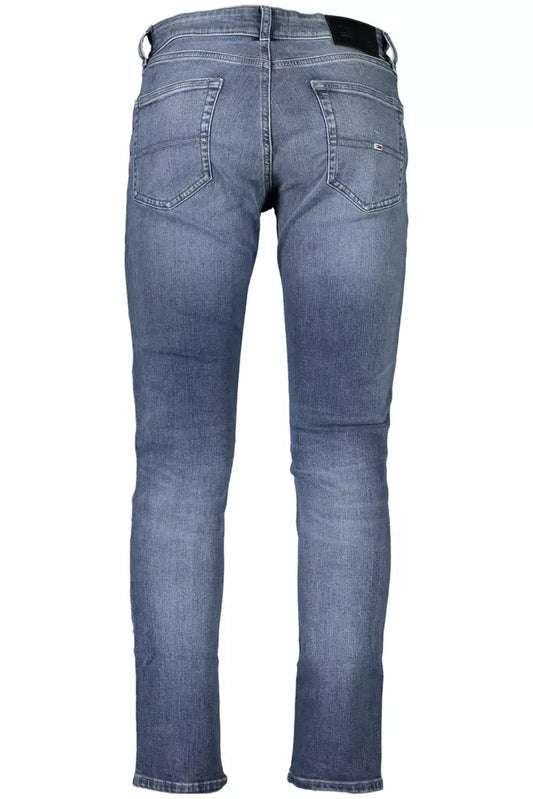 Blue Cotton Men Jeans
