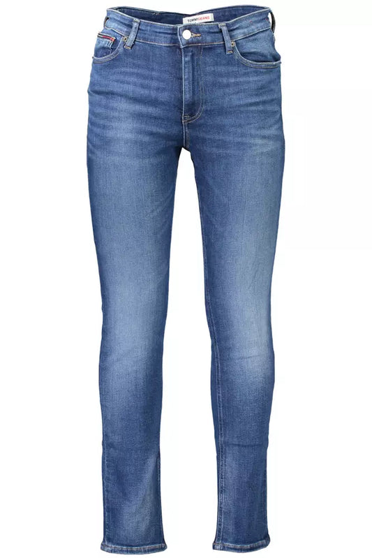Blue Cotton Men Jeans