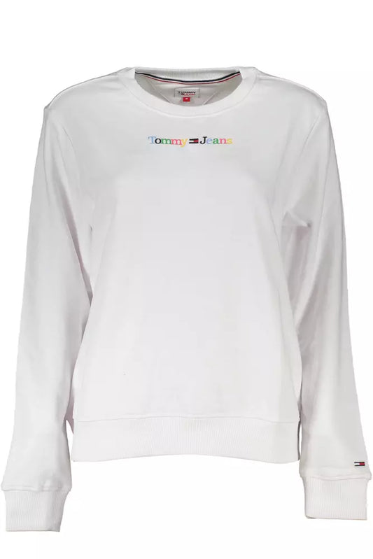 White Cotton Women Sweater