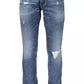 Blue Cotton Men Jean