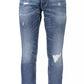 Blue Cotton Men Jean