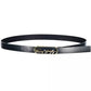 Blue Leather Women Belt