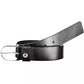 Black Leather Women Belt