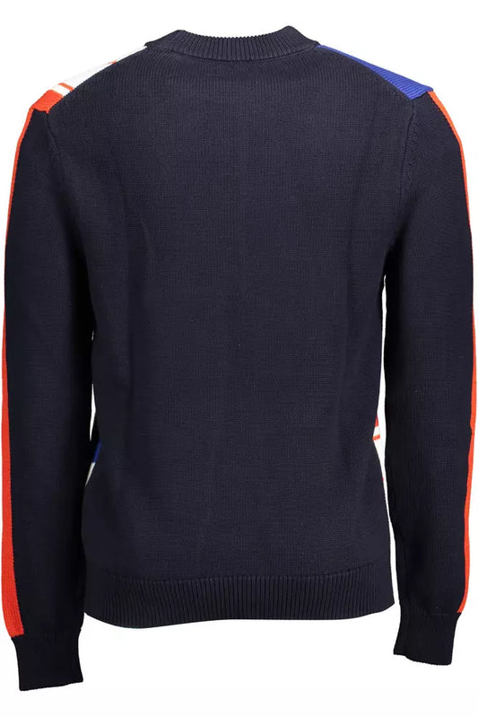Blue Cotton Men Shirt
