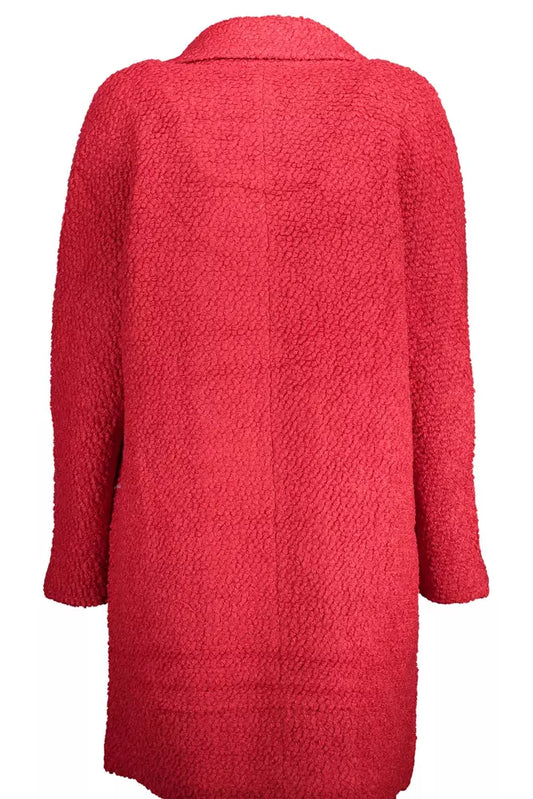 Red Wool Women Coat