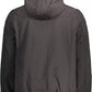 Black Polyester Men Jacket
