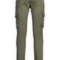 Green Cotton Men's Trouser