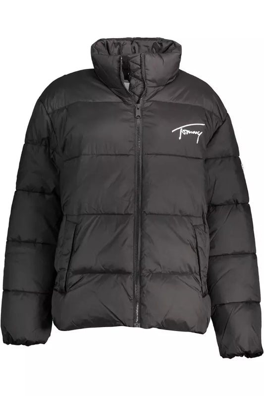 Black Polyamide Women Jacket