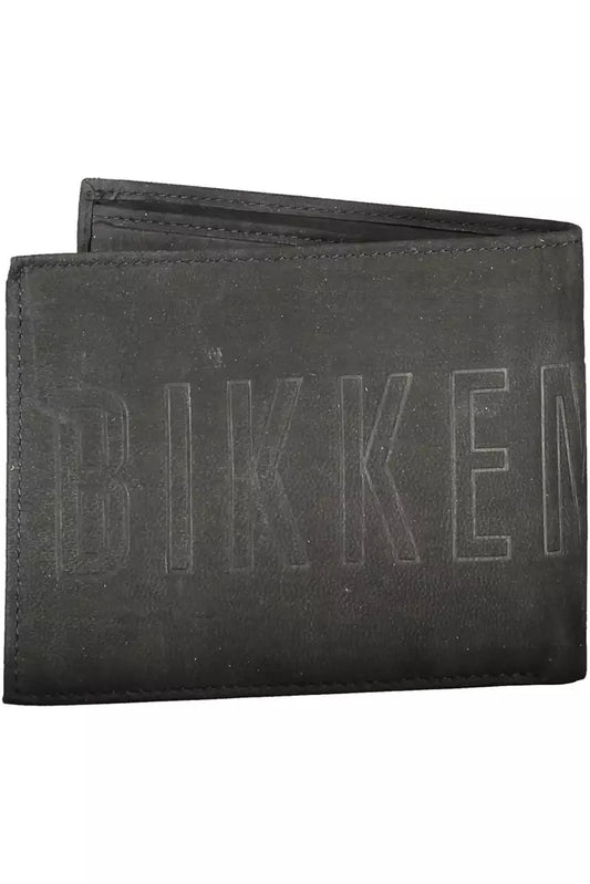 Black Leather Men Wallet