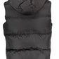 Black Polyester Men Jacket