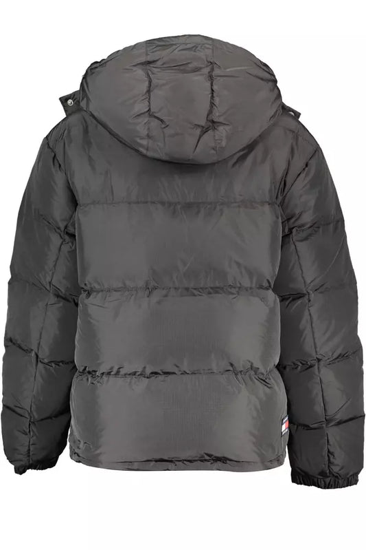 Black Polyester Women Jacket