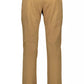 Beige Cotton Men Pant