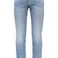 Light Blue Cotton Men Jeans
