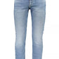Light Blue Cotton Men Jeans