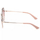 Bronze Metal Women Sunglass