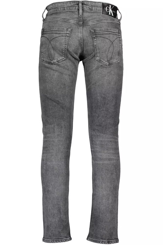 Black Cotton Men Jeans