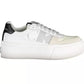 White Polyester Women Sneaker