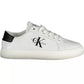 White Leather Women Sneaker