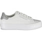 White Leather Women Sneaker