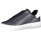 Blue Leather Women Sneaker