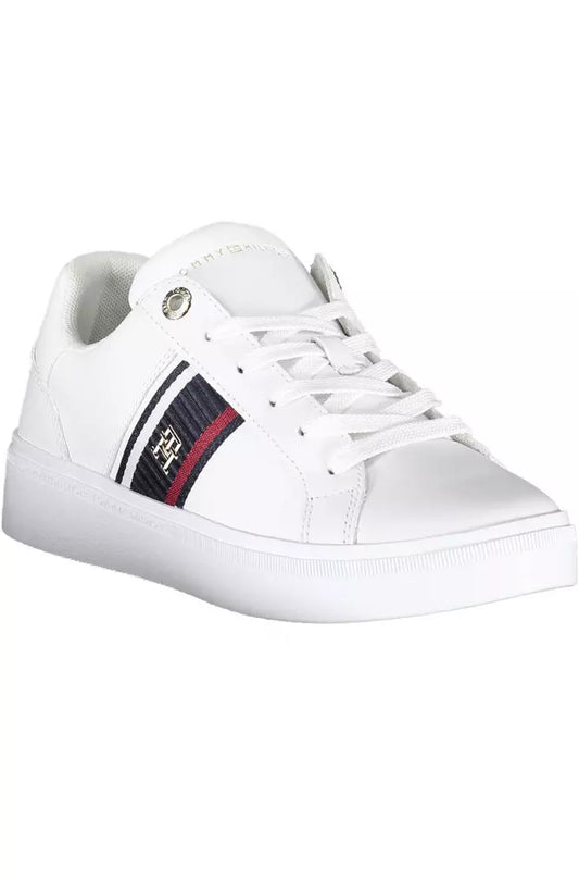 White Leather Women Sneaker