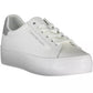 White Leather Women Sneaker