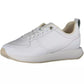 White Leather Women Sneaker
