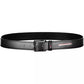 Black Leather Men Belt